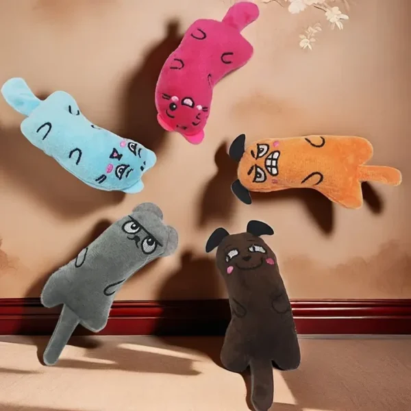 Angry Face Plush Toy for Cats