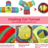 Cat Long Tunnel Toy with Ball for All Ages